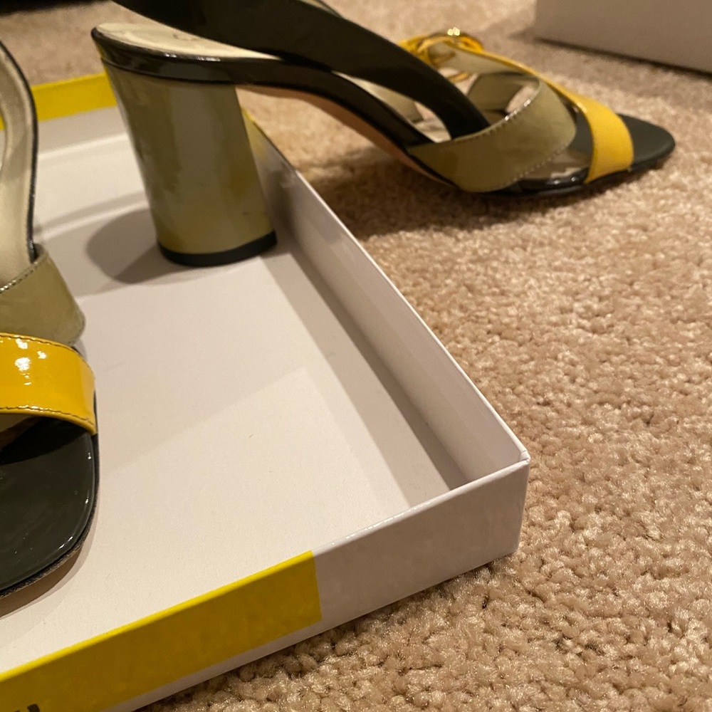 Bettye Muller Patent Leather Heels